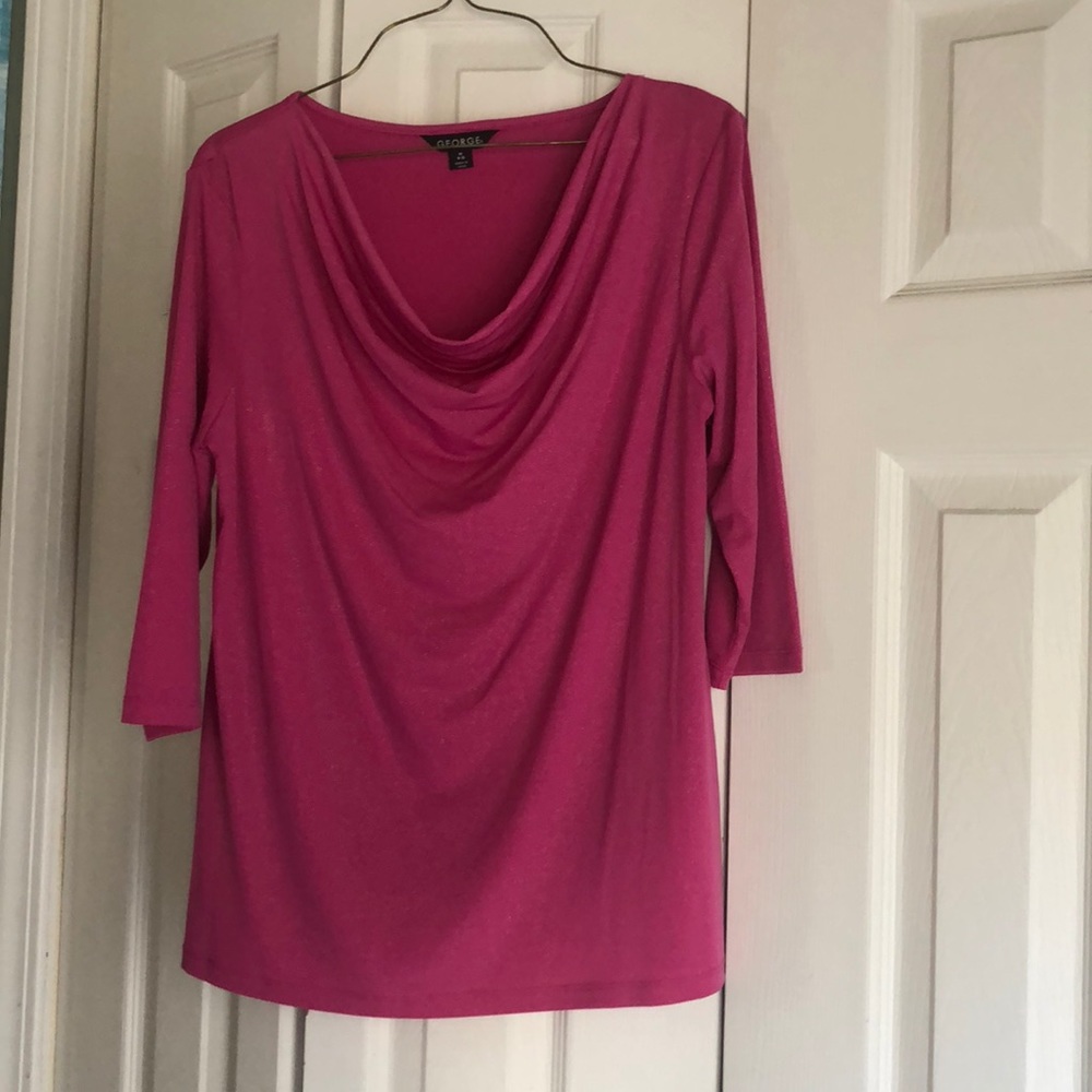 Size medium dark pink top